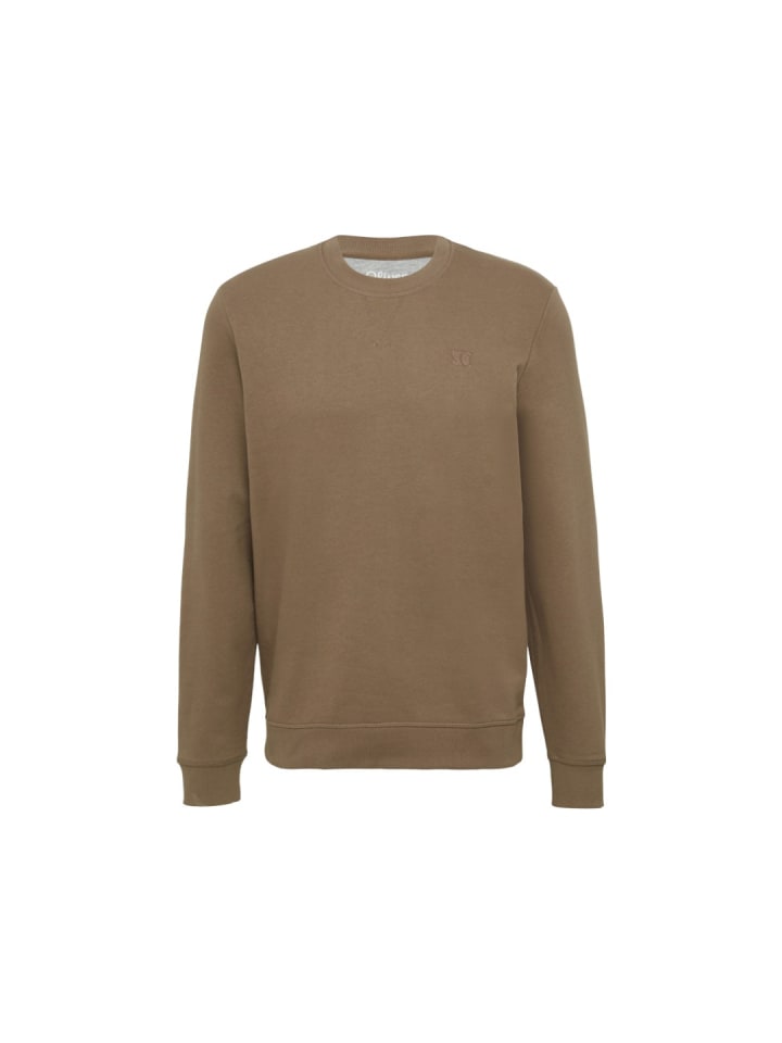 Sweatshirt in Braun