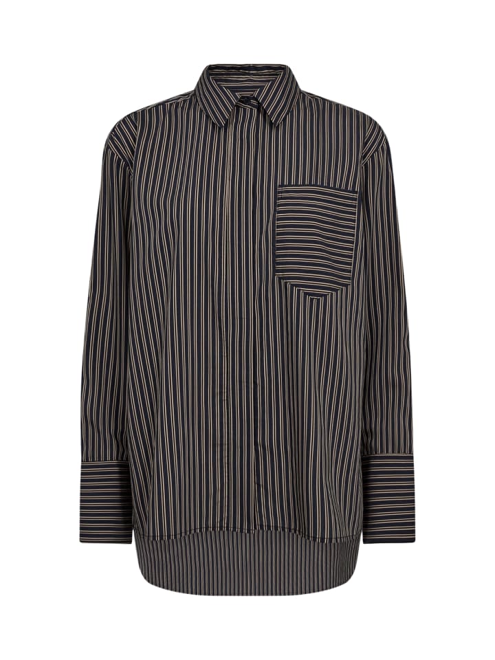 Hemd FinaCC Stripe in Black