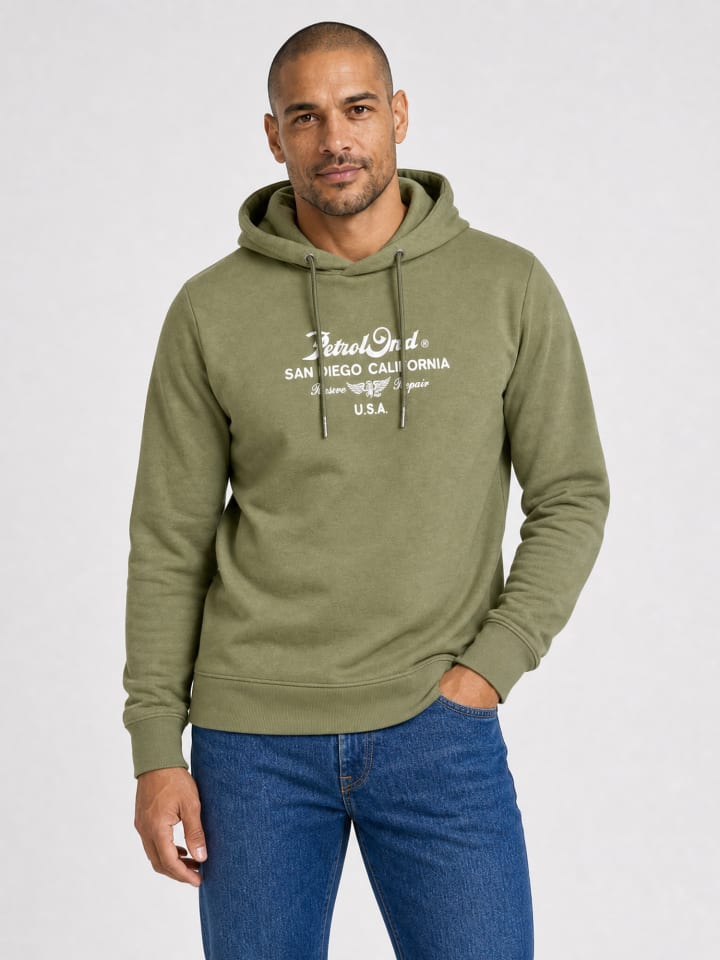 Artwork Hoodie Repair in Grün