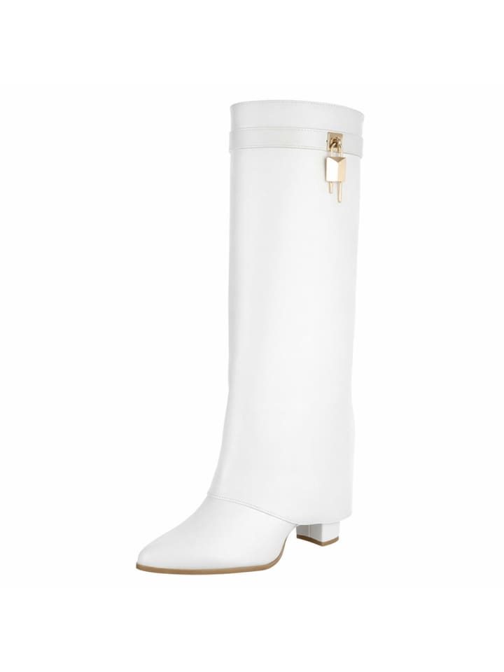 High Heel in Weiß