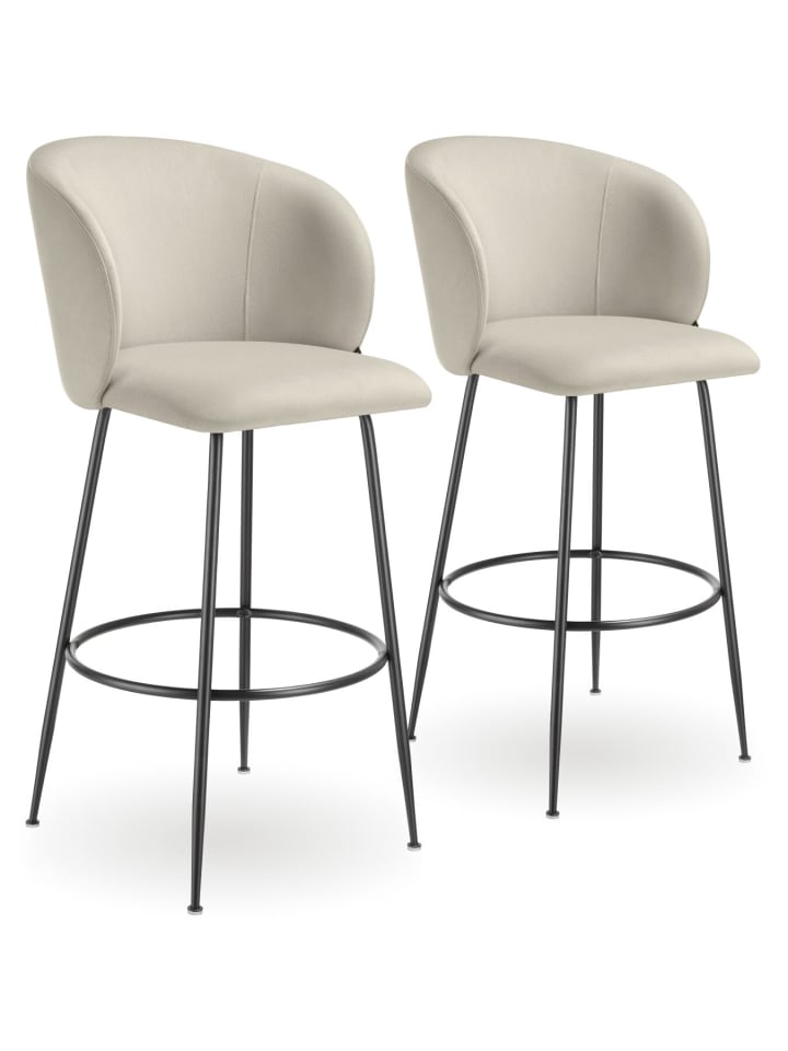 Barstuhl gepolstert, 51 x 60 x 106 cm, Belastbarkeit 120 kg