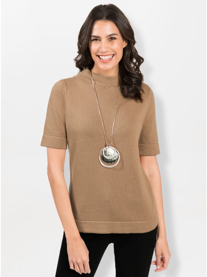 Pullover in camel