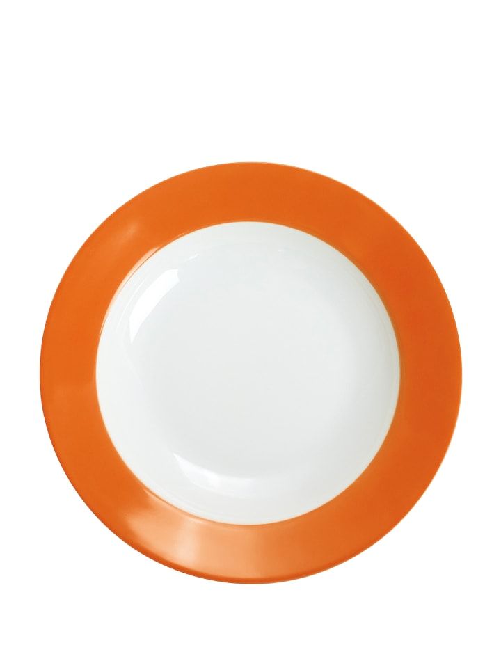 Suppenteller 22 cm sunset orange