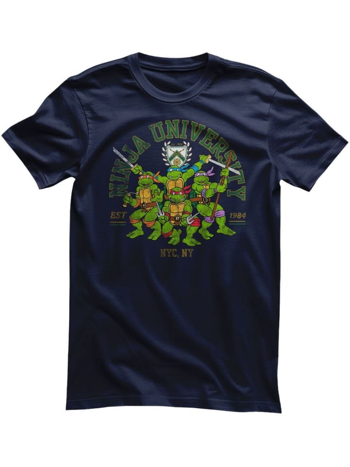 T-Shirt "Ninja University T-Shirt" in Blau