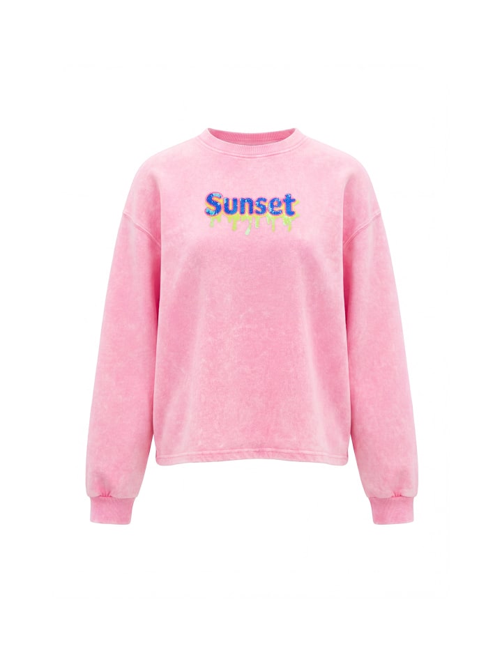 Women Sweatshirt in Rose