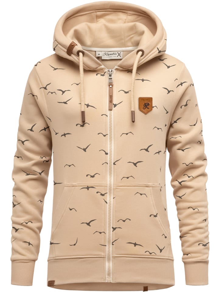 Kapuzenpullover LOLA in Beige