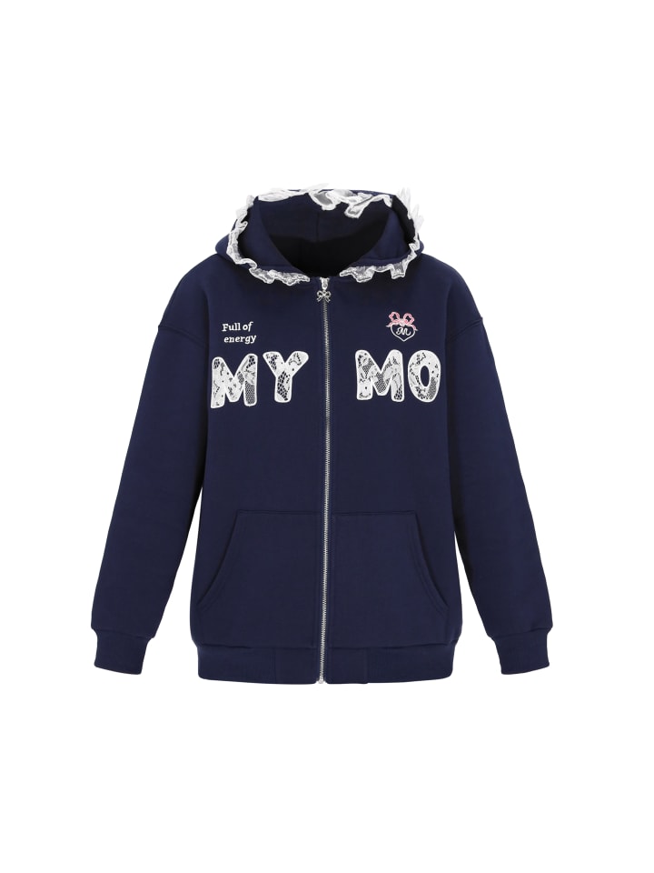 Women Hoodie in navy