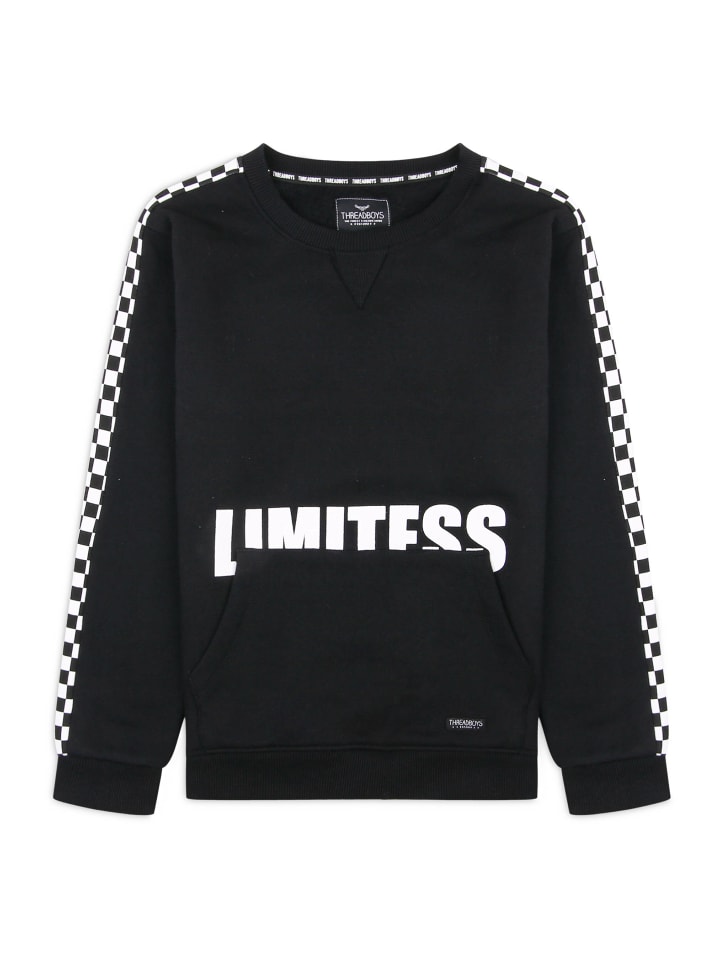 Langarmshirt Limit in anthrazit