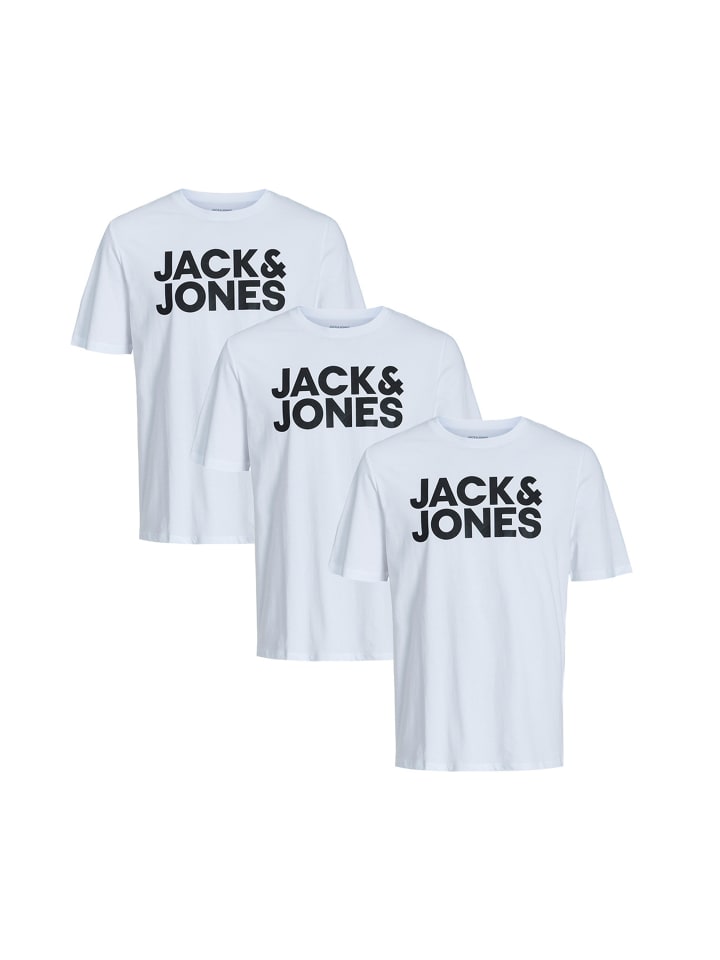 T-Shirt Corp in Weiß