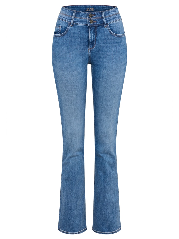 Cordhose JANE in mid. blue used moustache