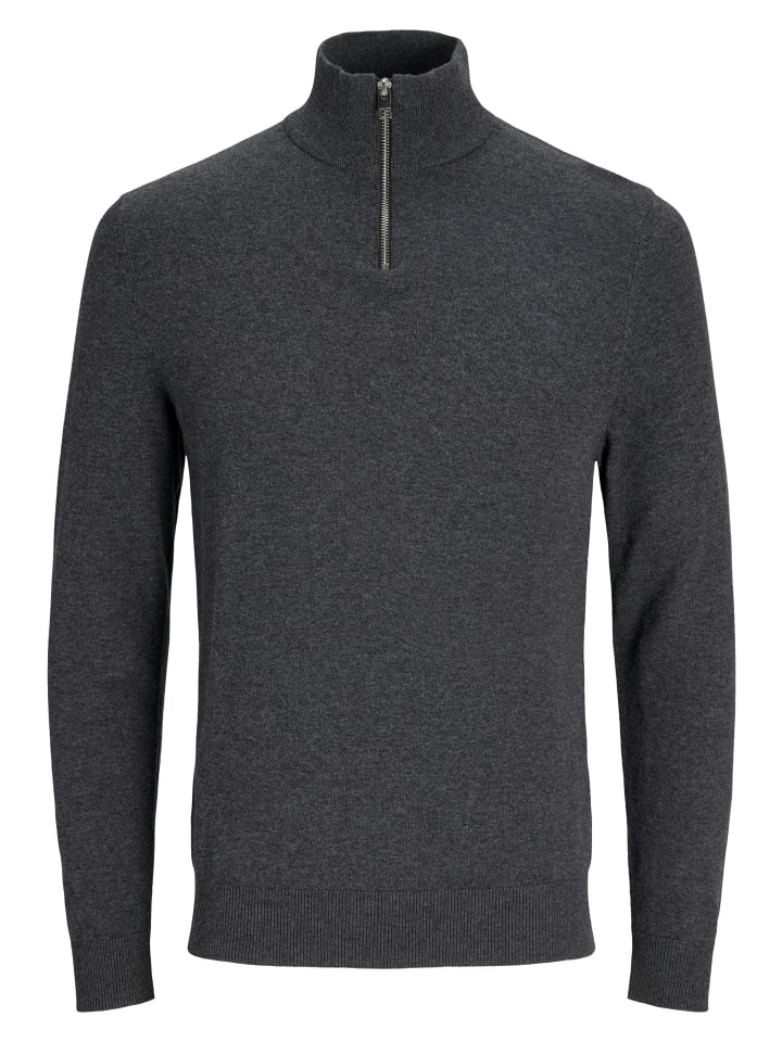 Troyer Emil Knit in Dark grey melange
