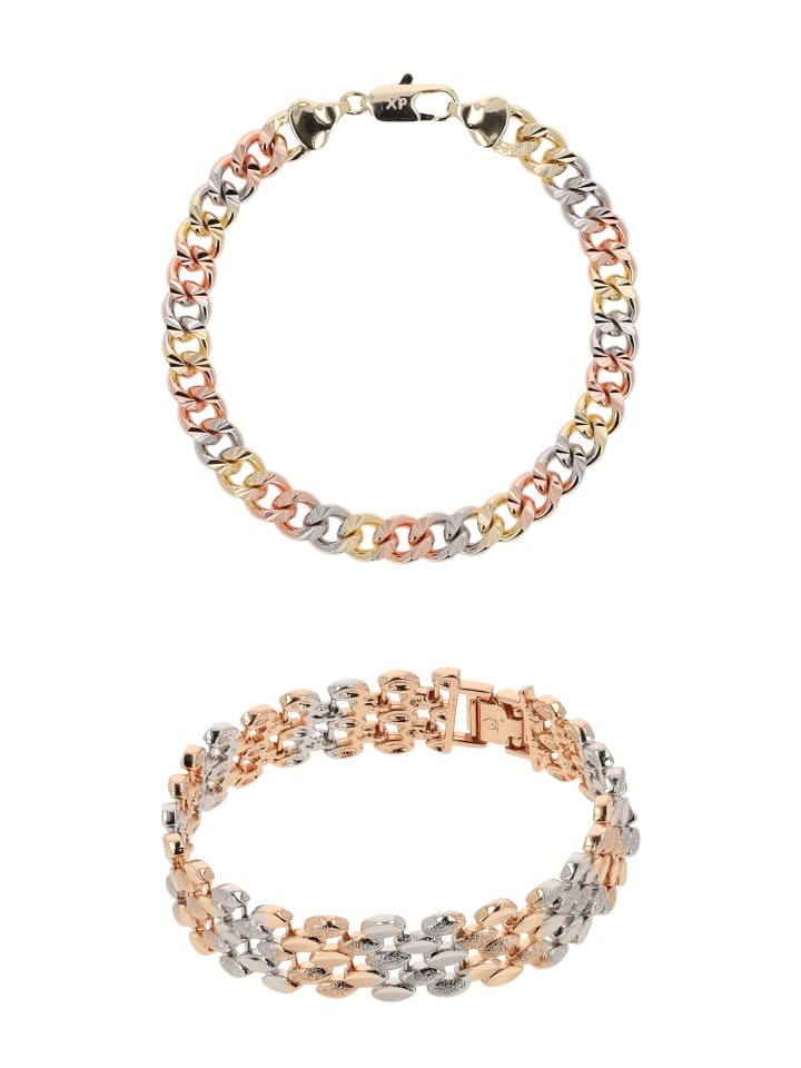 Women Bracelets Set in gold