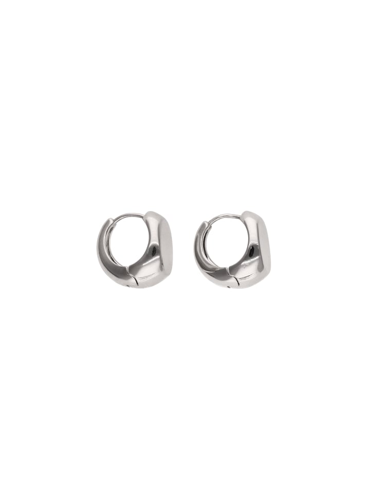 Women Hoop Earrings in Silver