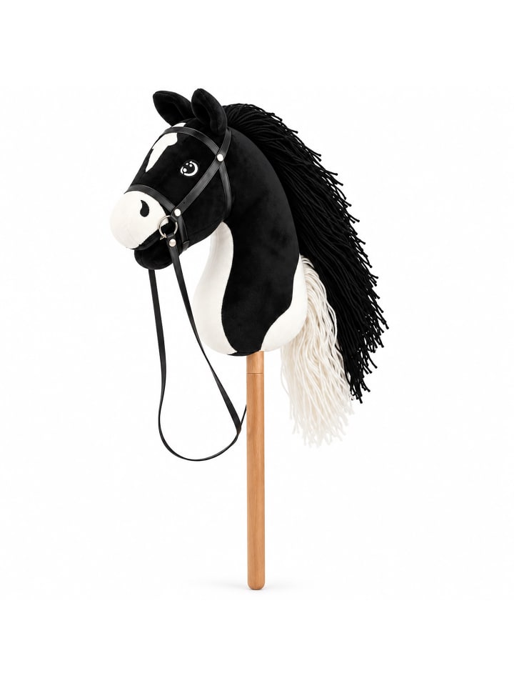 Steckenpferd in Schwarz