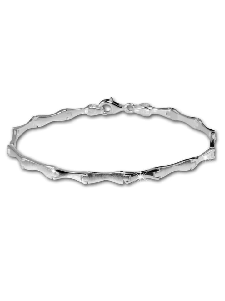 Armband Silber 925 Sterling Silber ca. 19,3cm Fantasiekette