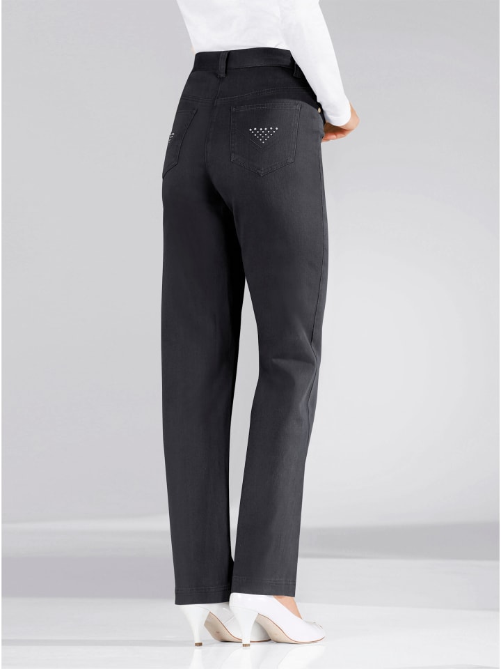 Jeans in schwarz