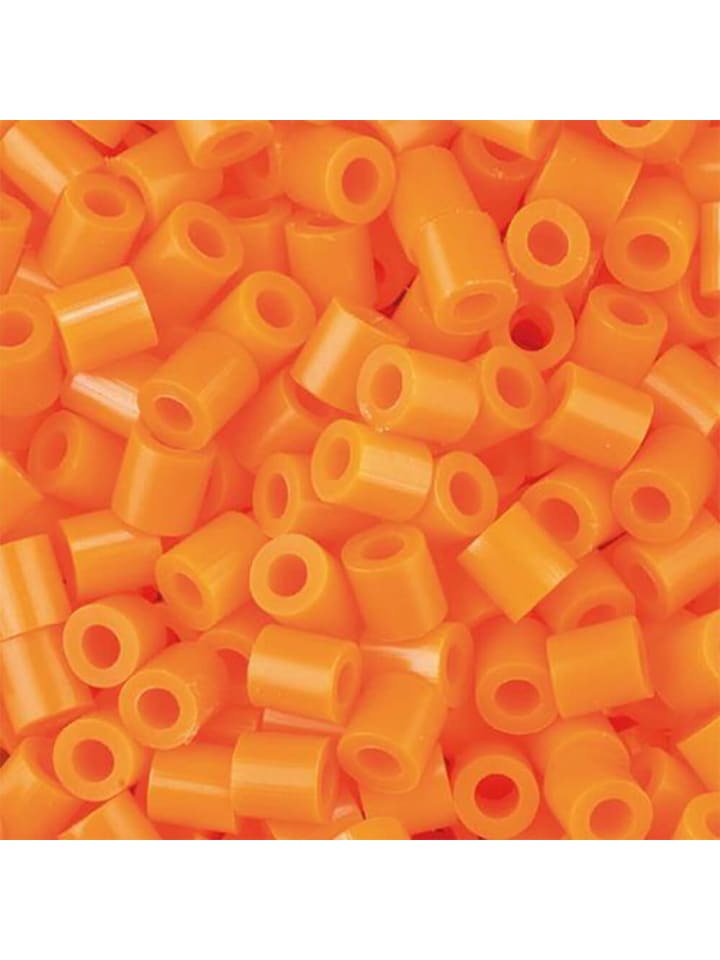 Bügelperlen Ø 5mm, 1.100 Stk., orange (32233) - ab 5 Jahren