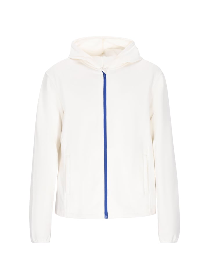 Herren Jacke in Weiss Königsblau