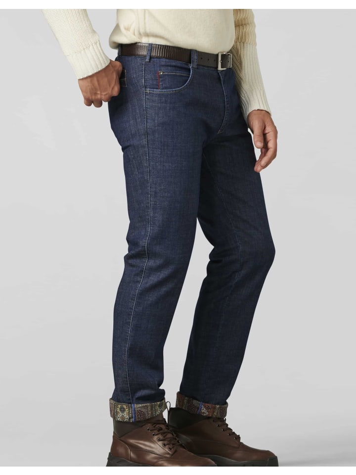 Chino-Hose Diego in stone-blue