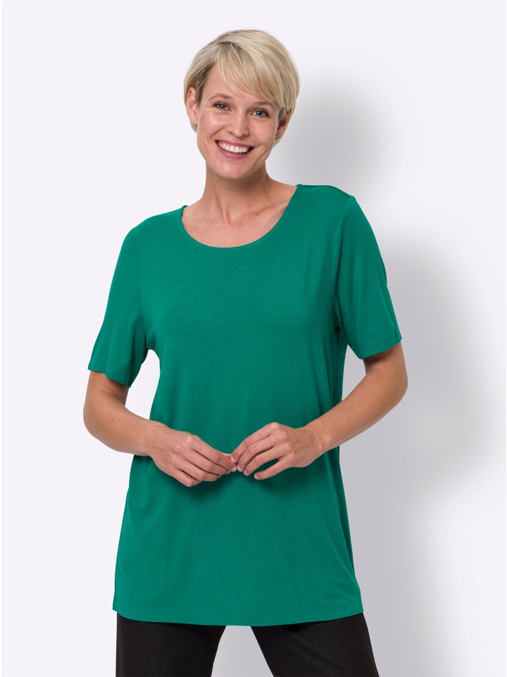 Longshirt in grün