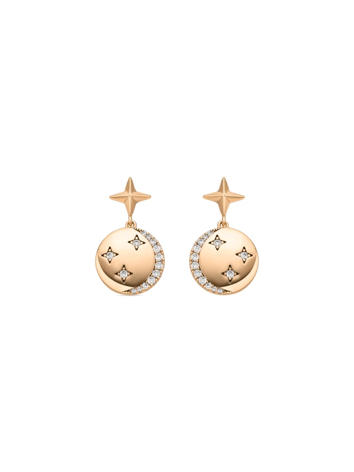 Ohrringe Larad mit 18 Karat Goldfinish – LARAD