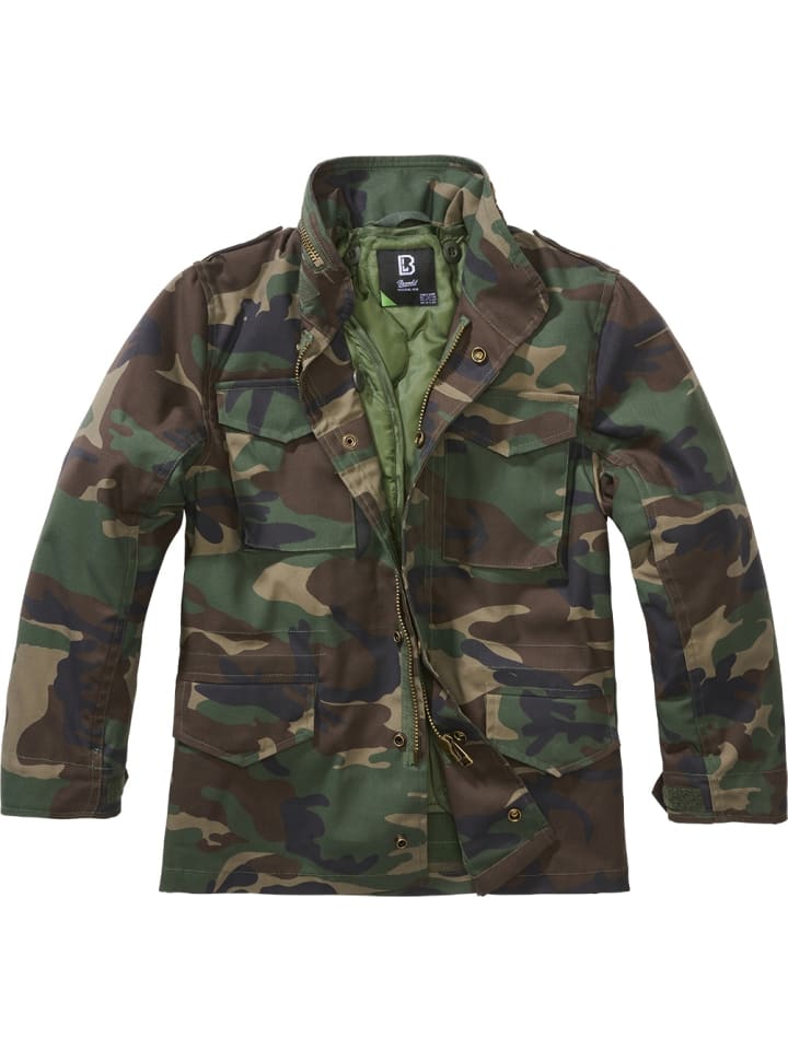 Kinder Funktionsjacke "Kids M65 Classic Jacket" in Camouflage