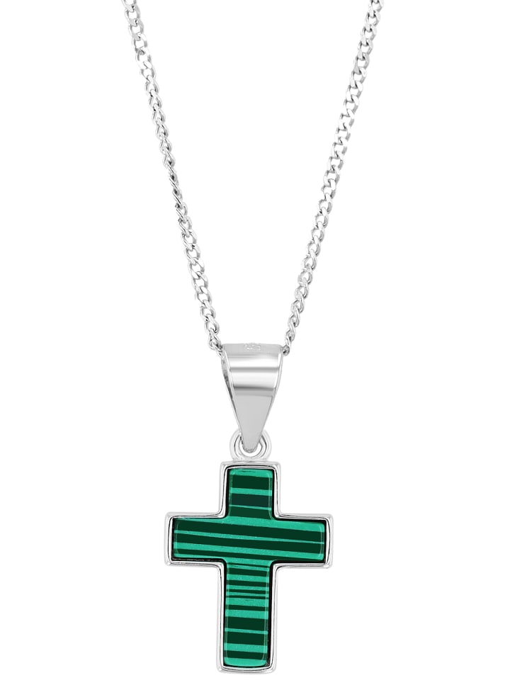 Damen Anhänger – Kreuz Kreuzanhänger aus 925 Silber in silber
