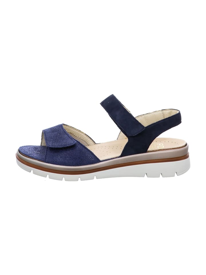 Komfort Sandalen in Blau