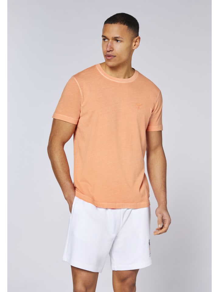 T-Shirt in hell orange