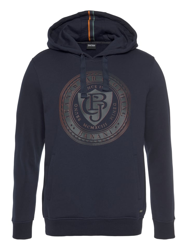 Kapuzensweatshirt in marine