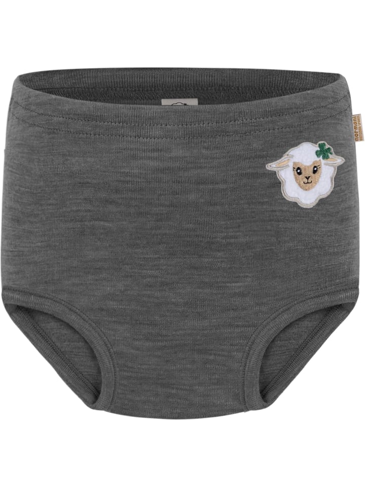 Baby Merino Windelhose Tokoroa in Anthrazit