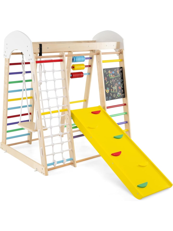 Klettergerüst Indoor in Bunt