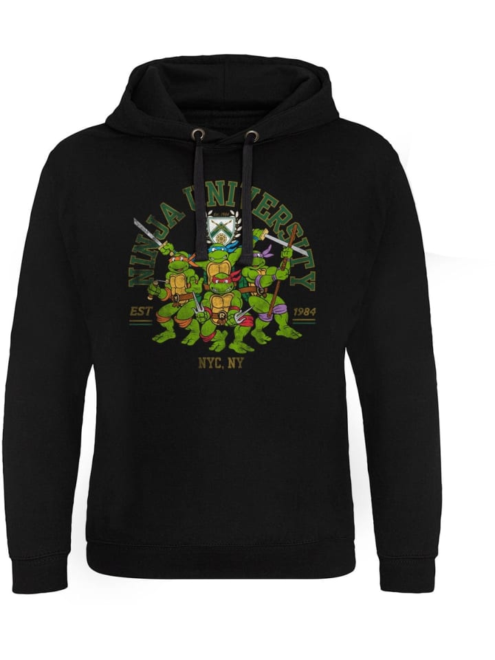 Hoodie "Ninja University Epic Hoodie" in Schwarz