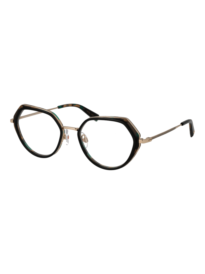 Damen Optische Fassungen Geometrisch Schwarz
