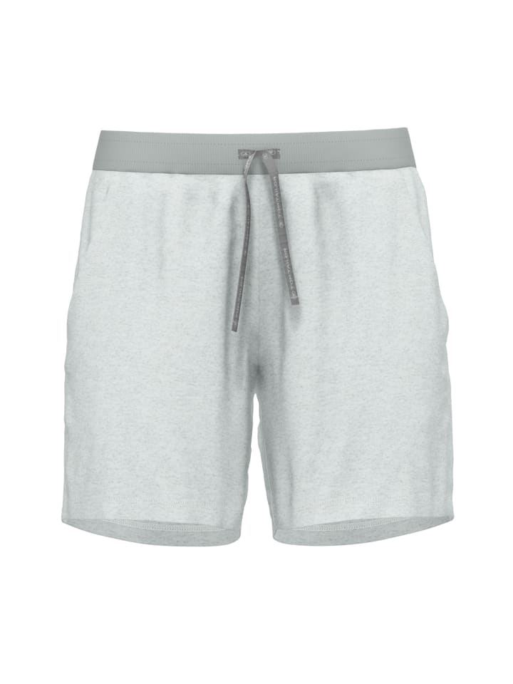 Kurze-Hose Manila in weiß-mittel-melange