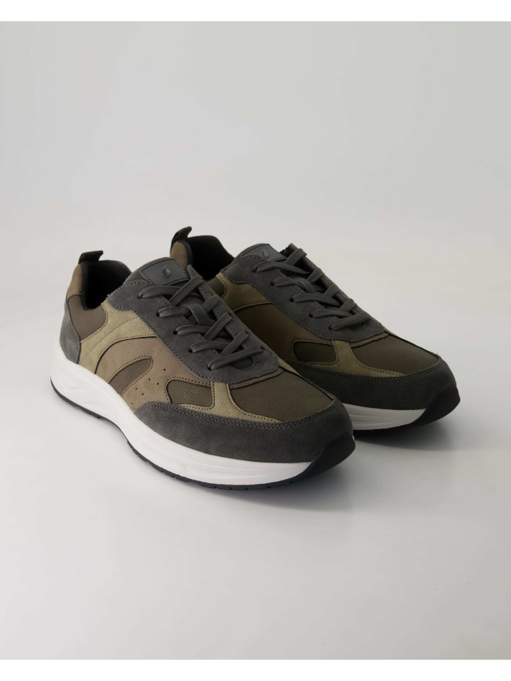Sportliche Schnürschuhe in Grau