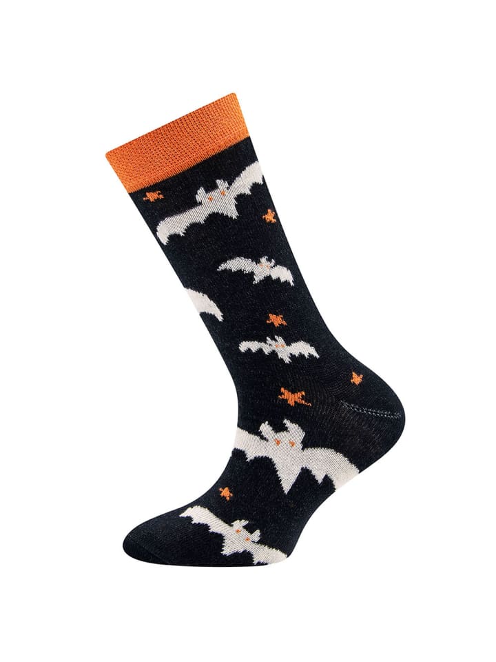 Socken Fledermäuse in schwarz