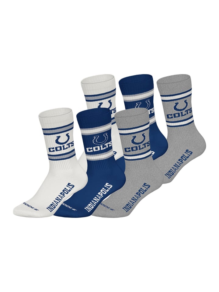 Freizeitsocken Indianapolis Colts in BLU/WHT/MGR