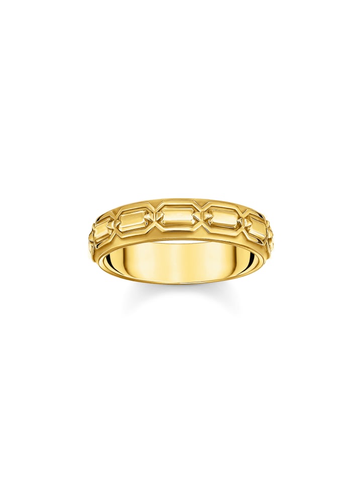 Ring Krokodilpanzer in gold