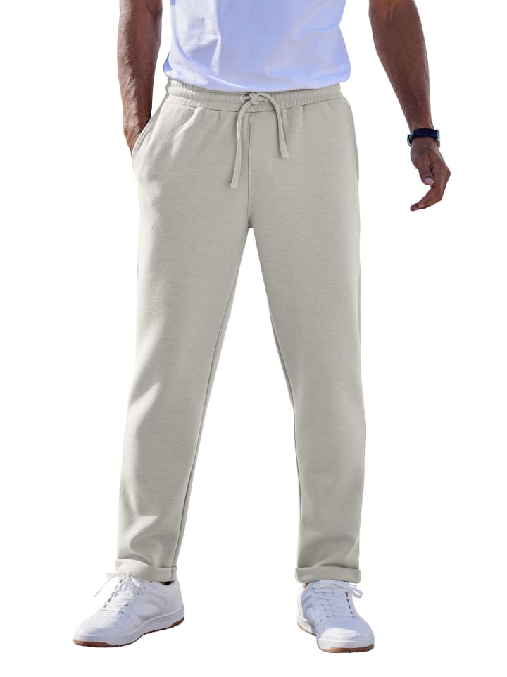 Jogger Pants in beige meliert