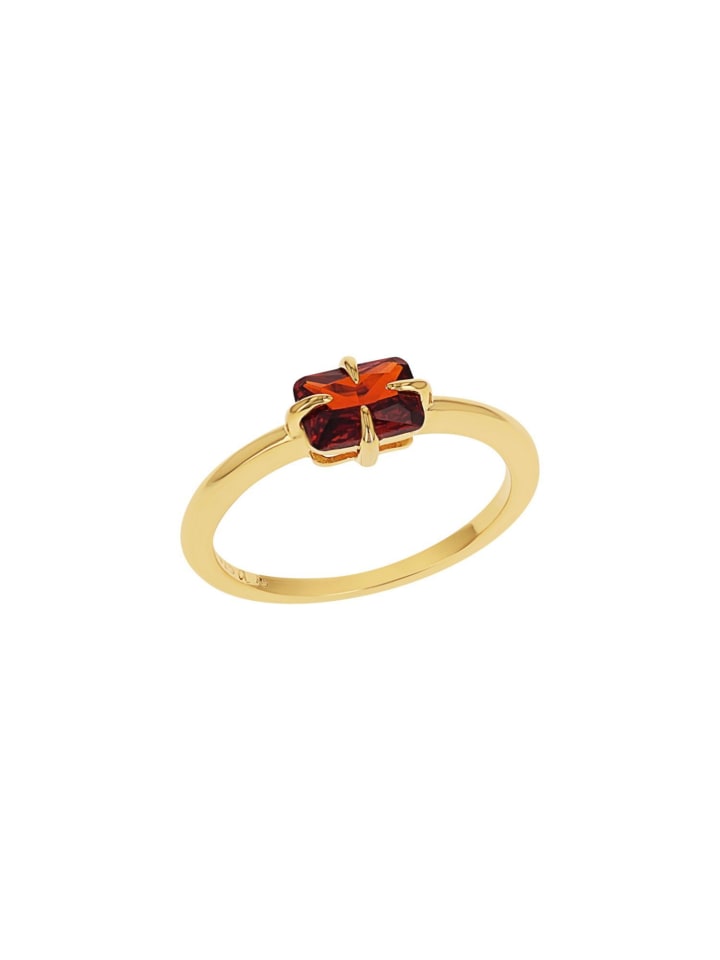 Ring Silber 925, gelbvergoldet in Gold