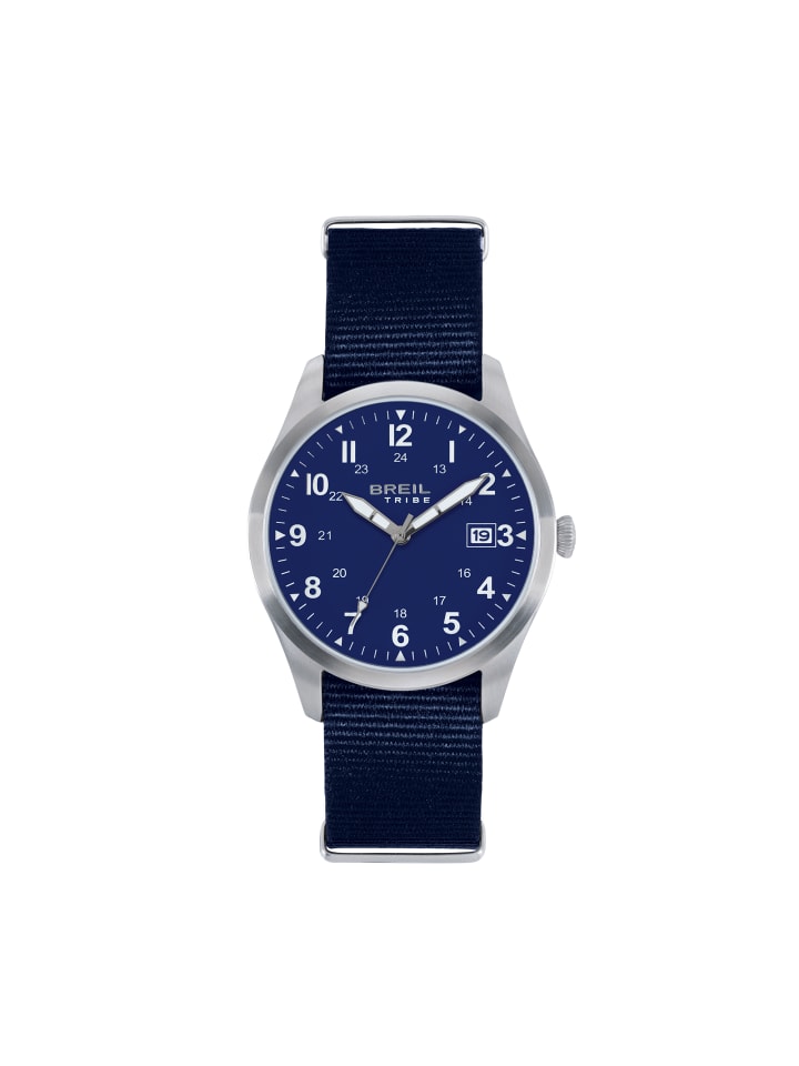Analoguhr recon blau