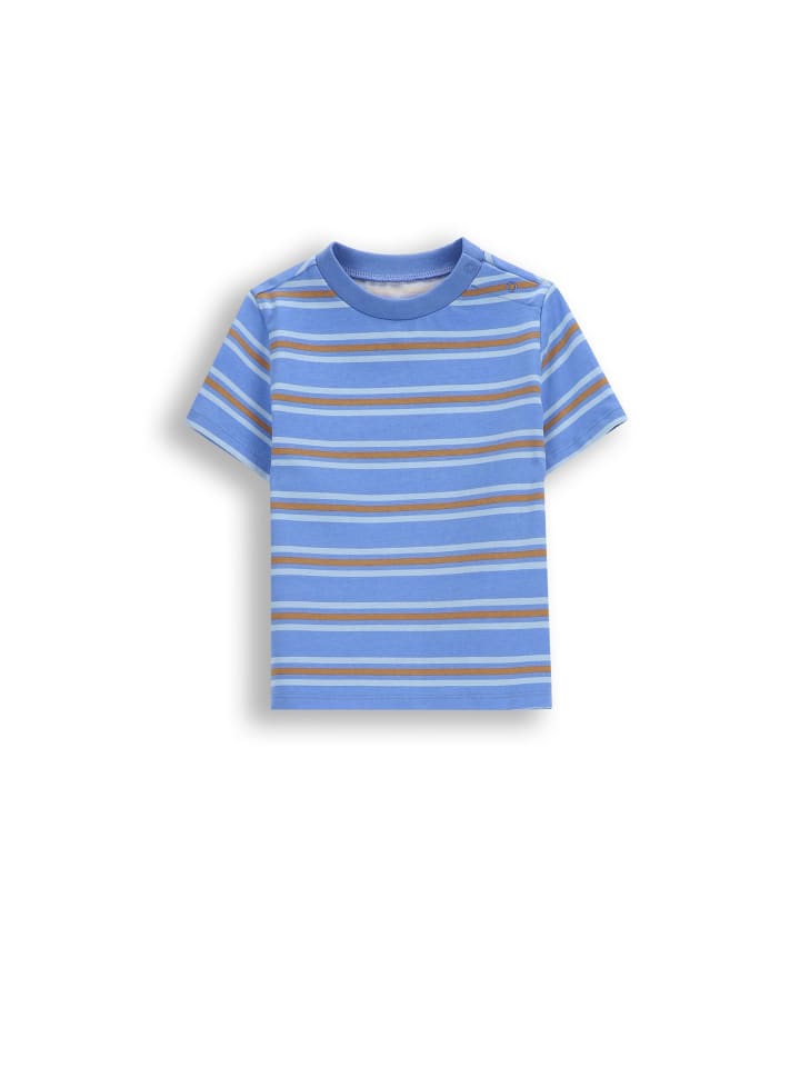 T-shirt mit kurzen Ärmeln in blau