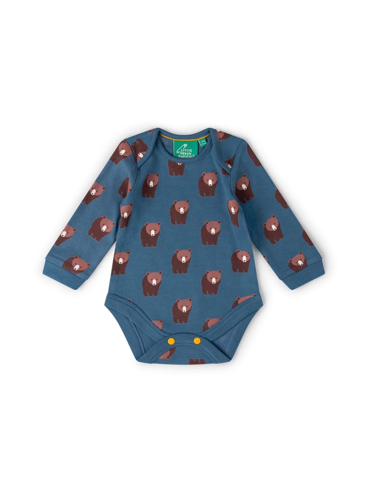 Bio-Baby-Body, 2er-Pack, in Blau