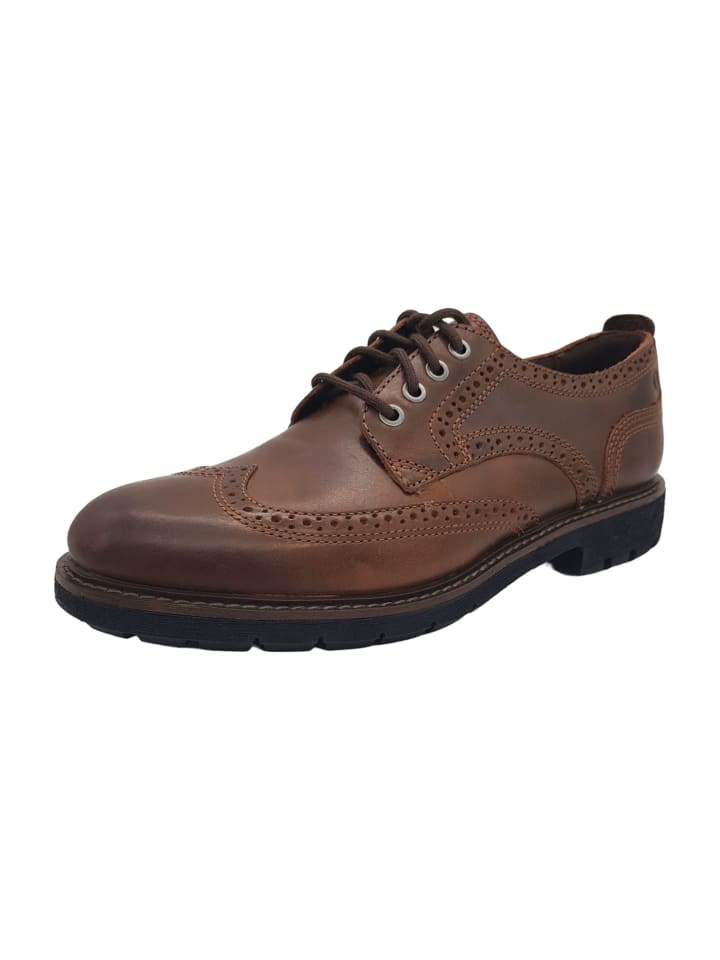 Klassische Schnürschuhe in Braun