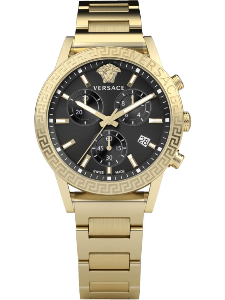 Versace Damen Armbanduhr SPORT TECH in gold