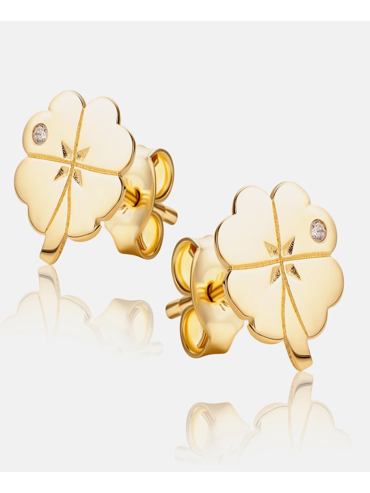 Ohrringe aus 585 Gelbgold