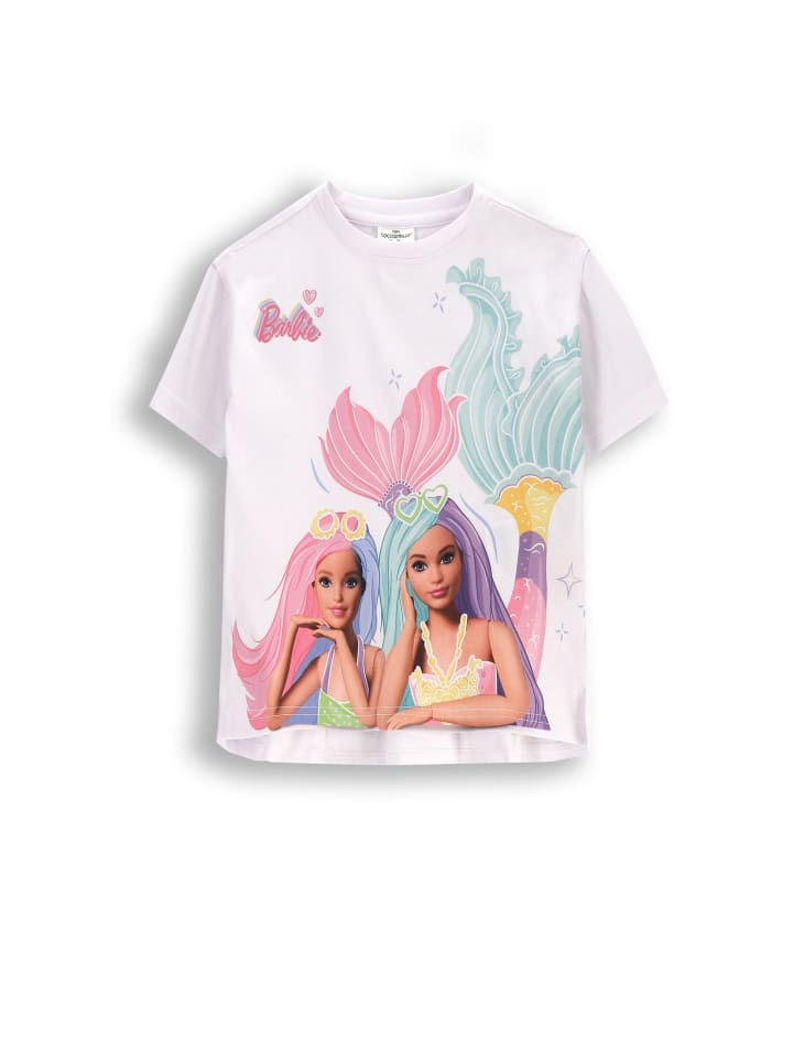 T-Shirt mit kurzem Ärmel in weiß