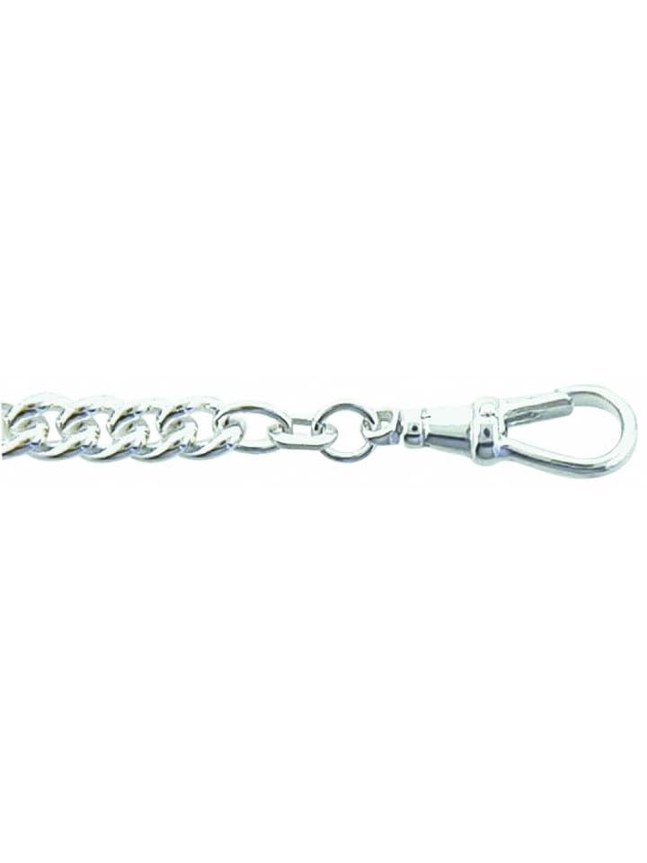 Herren 925 Silber Panzer Schmuck Uhrkette 26 cm Ø 5,5 mm in silber