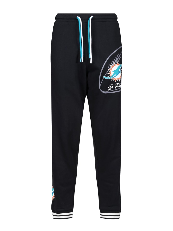 Jogginghose NFL Dolphins Go Fins in Black
